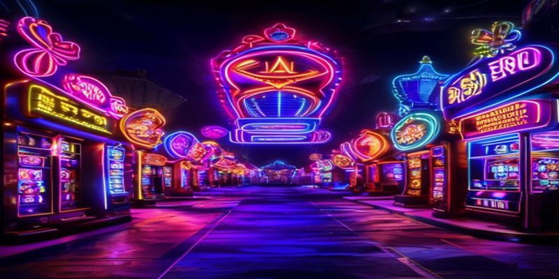 Genesis Global casino brand portfolio neon signs