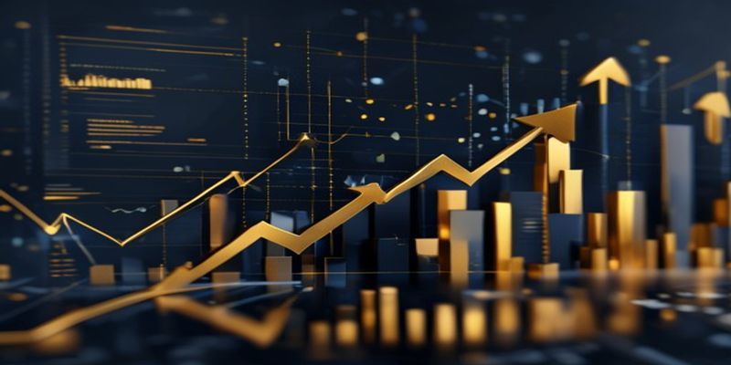Digital marketing strategy and growth visualization